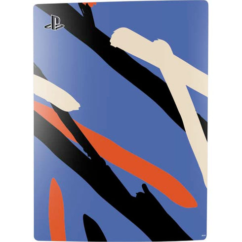Abstract Lines PS5 Digital Edition Console Skin